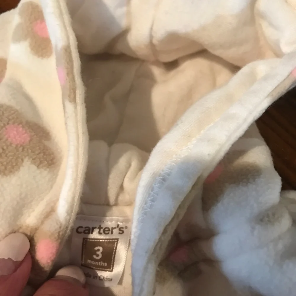 🍼 Carter’s One Piece Fleece